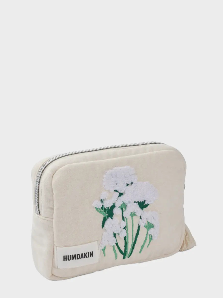 HUMDAKIN Broderet kosmetiktaske Accessories 029 Shell
